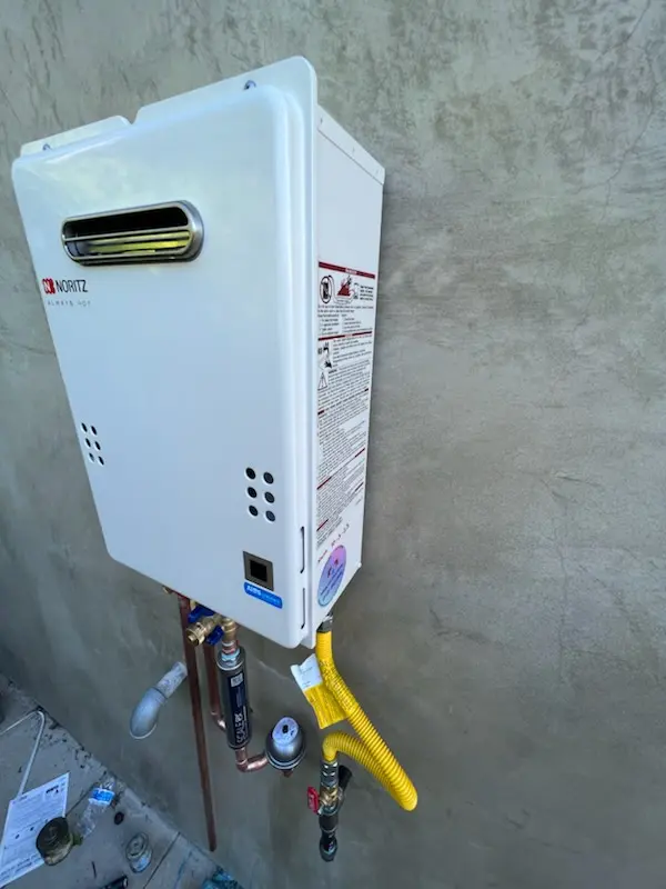 Tankless water heater installation for La Vista homes